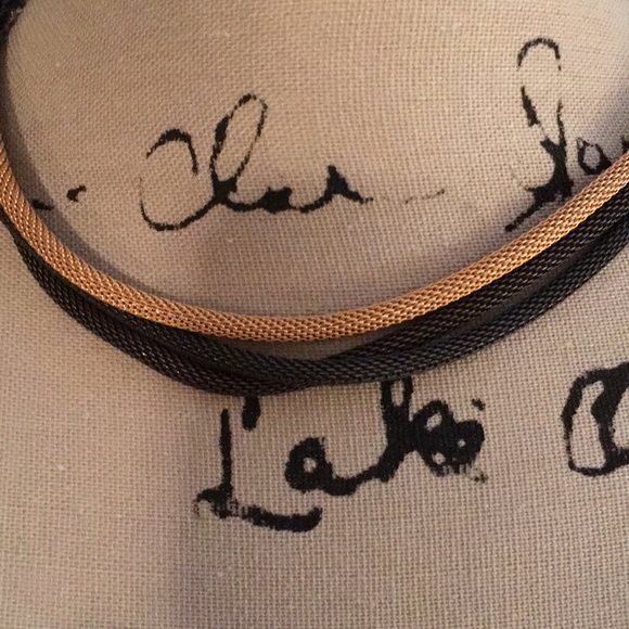 ERICA ZAP TRI STRAND NECKLACE AND BRACELET SET - Picture 2 of 7